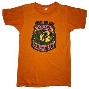 RARE  70s Vintage 1973 Roach “SMOKE COLUMBIAN" Marijuana Weed Authentic Original